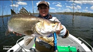 Lake Monduran Barra Fishing October 2023 [upl. by Xenos949]