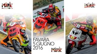 FAVARA Trofeo ScooterMatic e Replica  Trofei Malossi 2016 [upl. by Ddahc311]