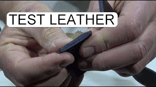 TESTING ORIGINAL LEATHER BELT [upl. by Anaes]