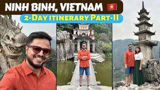 Ninh Binh Vietnam Itinerary Part 2 Mua Caves Bich Dong Train travel 2023 [upl. by Danielson]