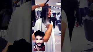 Stunning Long to High Haircut Transformation  Modern Hairstyle Design laughloopfunny [upl. by Madai42]