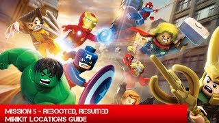 Guide Lego Marvel Superheroes  Rebooted Resuited Minikit Locations  The Unhinged Gamer [upl. by Leena]