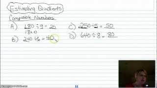 Estimating Quotients [upl. by Ahseen851]