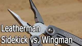 Leatherman Sidekick vs Wingman Review [upl. by Princess671]