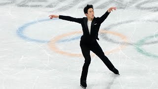 US figure skater Nathan Chen shatters world record in short program at Winter Olympics in Beijing [upl. by Danell441]