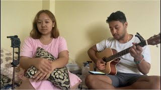 Ankita Pun  Maili cover halka try old video [upl. by Ettenej]