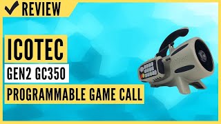 Icotec GEN2 GC350 Programmable Game Call  24 Call Capacity Review [upl. by Ludovick]