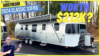 Most Expensive and Luxurious Airstream Trailer Ever 2024 Airstream Classic 33FB Queen Bed [upl. by Asiaj554]