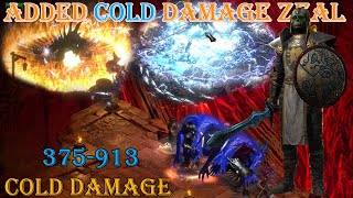 How To Added Cold Damage Zeal Paladin Working Zeal Paladin Build Diablo 2 Resurrected [upl. by Buffo683]