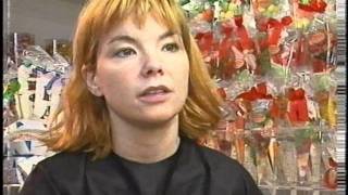 Björk  Short interview 1996 [upl. by Kerge240]