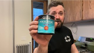 How to Apply Minwax Polycrylic Review [upl. by Nerti626]