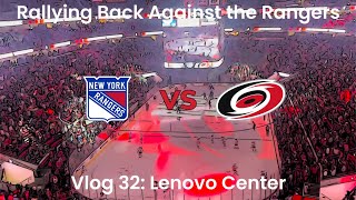 Rallying Back Against the Rangers  Vlog 32 Lenovo Center [upl. by Eniahpets770]