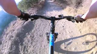 Mountain Biking Schabarum Trail  Hacienda Heights Cal [upl. by Lehcear]