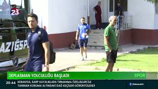 GİRESUNSPOR İLE KARŞILAŞACAK OLAN ÇİMENTAŞ ELAZIĞSPOR HAZIRLIKLARINI TAMAMLAYARAK GİRESUN’A GİTTİ [upl. by Zoilla868]