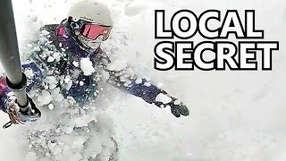 The Local Powder Snowboarding Secret [upl. by Corvin]