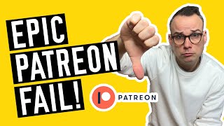 Epic Patreon Fail  My experiences on the platform as an indie artist in 2023 [upl. by Julissa]