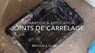 Faire les joints entre les carreaux de carrelage [upl. by Asare405]