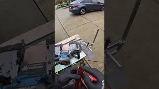 Part 2 Reinforcing amp Repairing Spare Tire Mount trailerrepair trailerservice smallbusiness [upl. by Hanny]