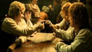 04 The Cat and the Moon  the drinking song w Lyrics p   The Lord of the Rings hD [upl. by Jerrome]