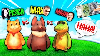 GangBeasts NOU cu ANIMALE HAHA 1 Runda  50 Lei [upl. by Rawdon846]