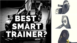 Wahoo Kickr vs CycleOps Hammer vs Tacx Neo amp Flux [upl. by Aneeroc]