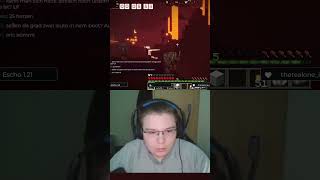 Nicht Runterfallen 😂😂 gaming minecraft funny streamer clips [upl. by Eizle]