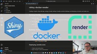 Deploying R Shiny App via Render Tutorial [upl. by Yttiy]