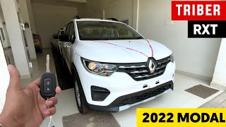 2022 Renault Triber RXT 2022 Features On Road Price [upl. by Learsiy]