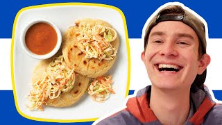 How to Make SALVADORIAN PUPUSAS 🇸🇻 [upl. by Blackmore]