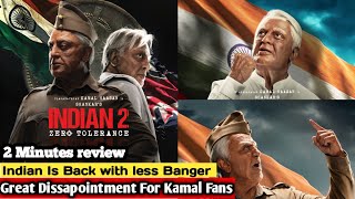 Indian 2  Not meet Audience Expectations  kamalhaasan  Anirudh  shankar [upl. by Donald]