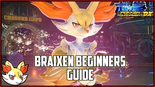 Braixen Beginners Guide  Pokken Tournament DX [upl. by Niotna]