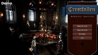 Crestfallen Medieval Survival Demo [upl. by Towland682]