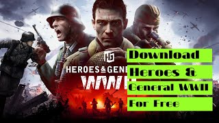 Download Heroes amp Generals WWII for Free the soldier game for free 2gb ram pc game [upl. by Ideih]