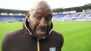 Darren Moore  PostShrewsbury reaction [upl. by Nalo957]