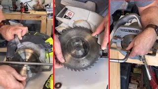 How to Change a Circular Saw Blade  StepbyStep Instructions on 3 Different Types [upl. by Rhonda573]