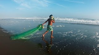 PESCADOR  Como Poner RED TRASMALLO de Pesca con MAREA ALTA [upl. by Lebama]