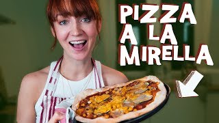 Die BESTE vegane Pizza schnell einfach vegan [upl. by Orsola846]