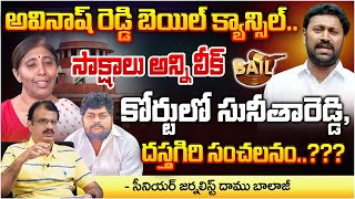 Avinash Reddy bail cancel Sunitha Reddy Siddharth Luthra Dastagiri Big twist in court  Daamu [upl. by Arotak]