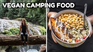 What I Ate While Camping Vegan [upl. by Annawak]