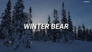 Winter Bear  Lyrics And Audio 8D Taehyung  V  BTS  🎧  USE HEADPHONES  🎧 [upl. by Nived411]