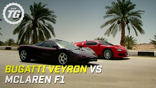 Bugatti Veyron vs McLaren F1  Top Gear [upl. by Lay236]