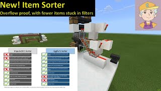 New Java amp Bedrock Item Sorter  overflow proof with only 2 filter items per slice [upl. by Mariellen244]