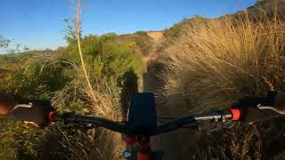 Santa Monica mountains mtb ride on my cotic Solaris Max [upl. by Ahsatan]