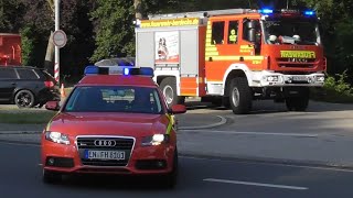 Neuer RTWAusgelöste BMA Einsatzfahrten Feuerwehr und Rettungsdienst Herdecke [upl. by Yardley]