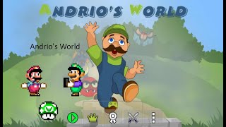 Vinesauce Mario And Luigi Andrios World Sprite Animated [upl. by Eitsyrk]