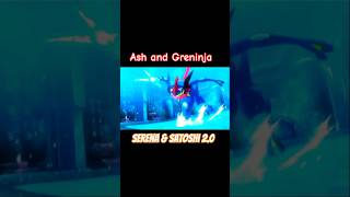 Ash and Greninja AMV pokemontypography amv vira serena ash ytshort greninja shorts [upl. by Cassi]