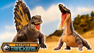 Dino Trackers Beach Invasion 🦖🏖️  Nothosaurus and Edaphosaurus  Jurassic World [upl. by Isnan]