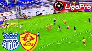 Emelec vs Aucas Liga Pro Ecuador 2024 EN VIVO [upl. by Reba]