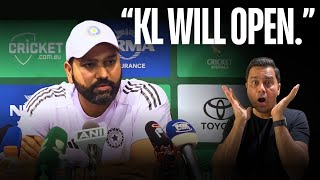 Rohit Sharma Confirms Move To Middle Order quotKL Will Openquot  AUSvsIND  AakashVani [upl. by Aled]