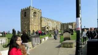 Whitby Abbey amp St Mary Church in Whitby [upl. by Naquin451]